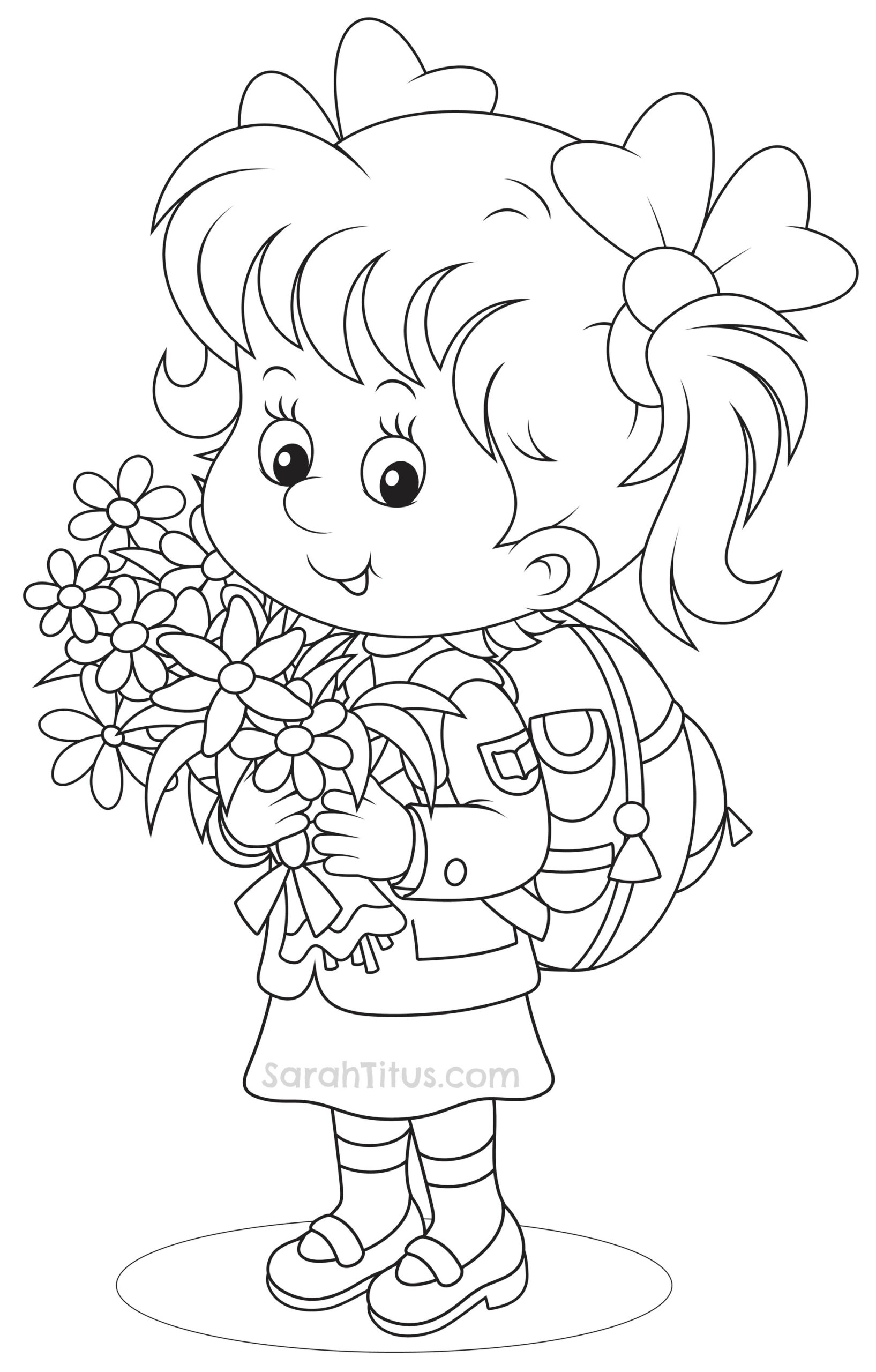 Preschool Back To School Coloring Pages Printable