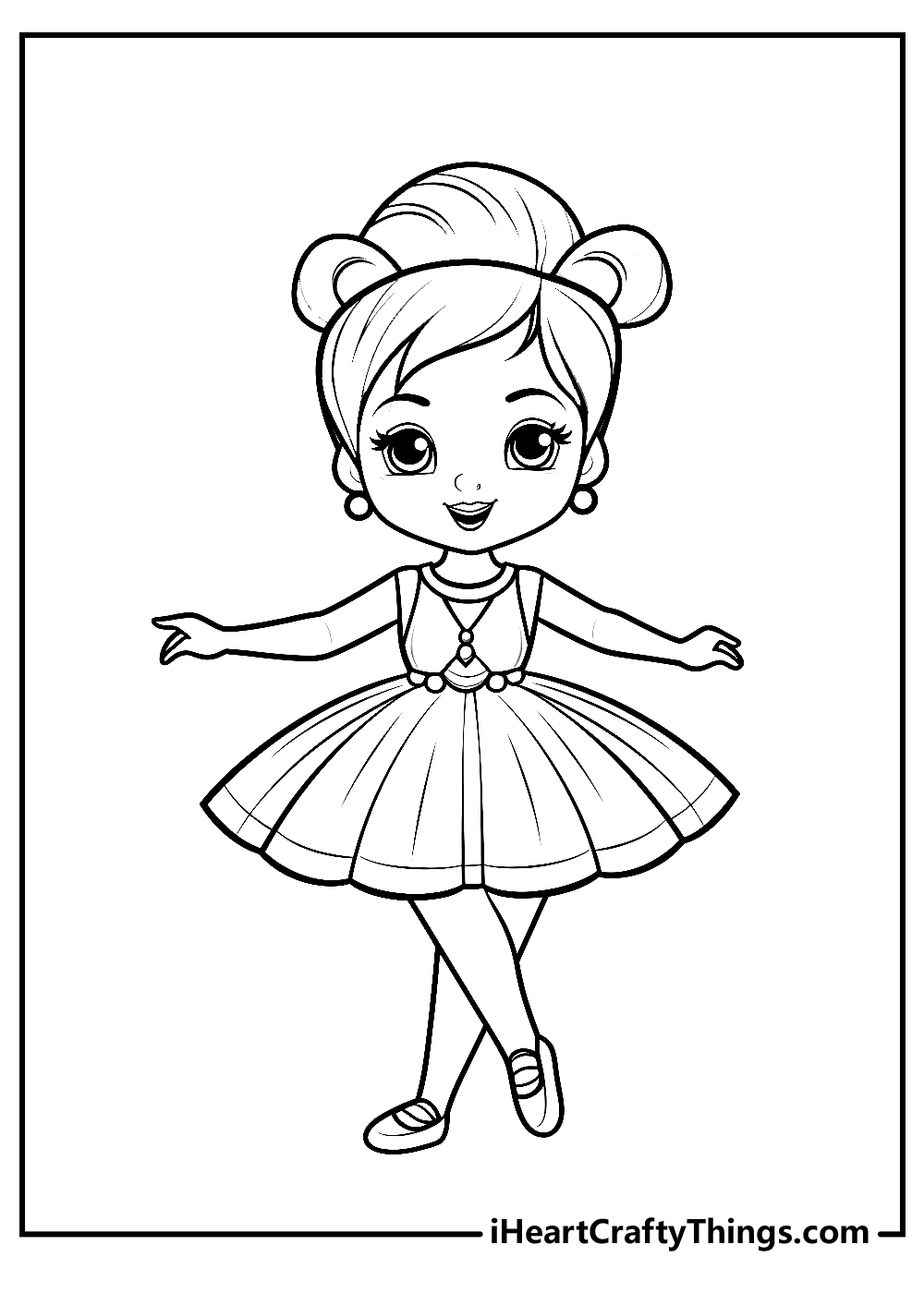 Ballerina Coloring Pages 100 Free Printables 