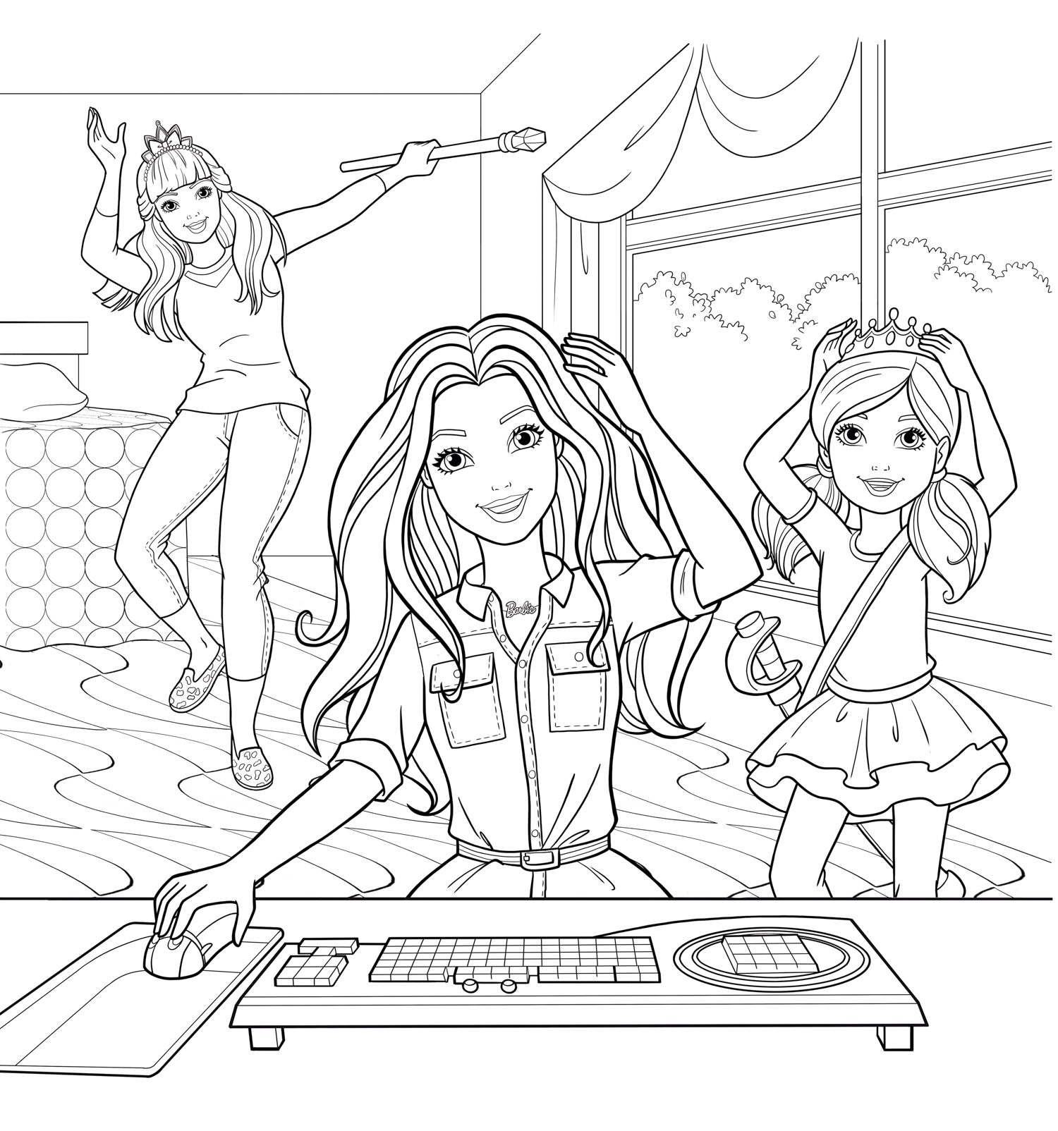 Barbie Princess Adventure 21 Coloring Pages YouLoveIt