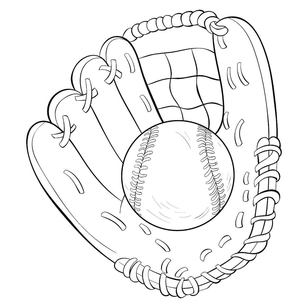 Baseball Coloring Pages Printable