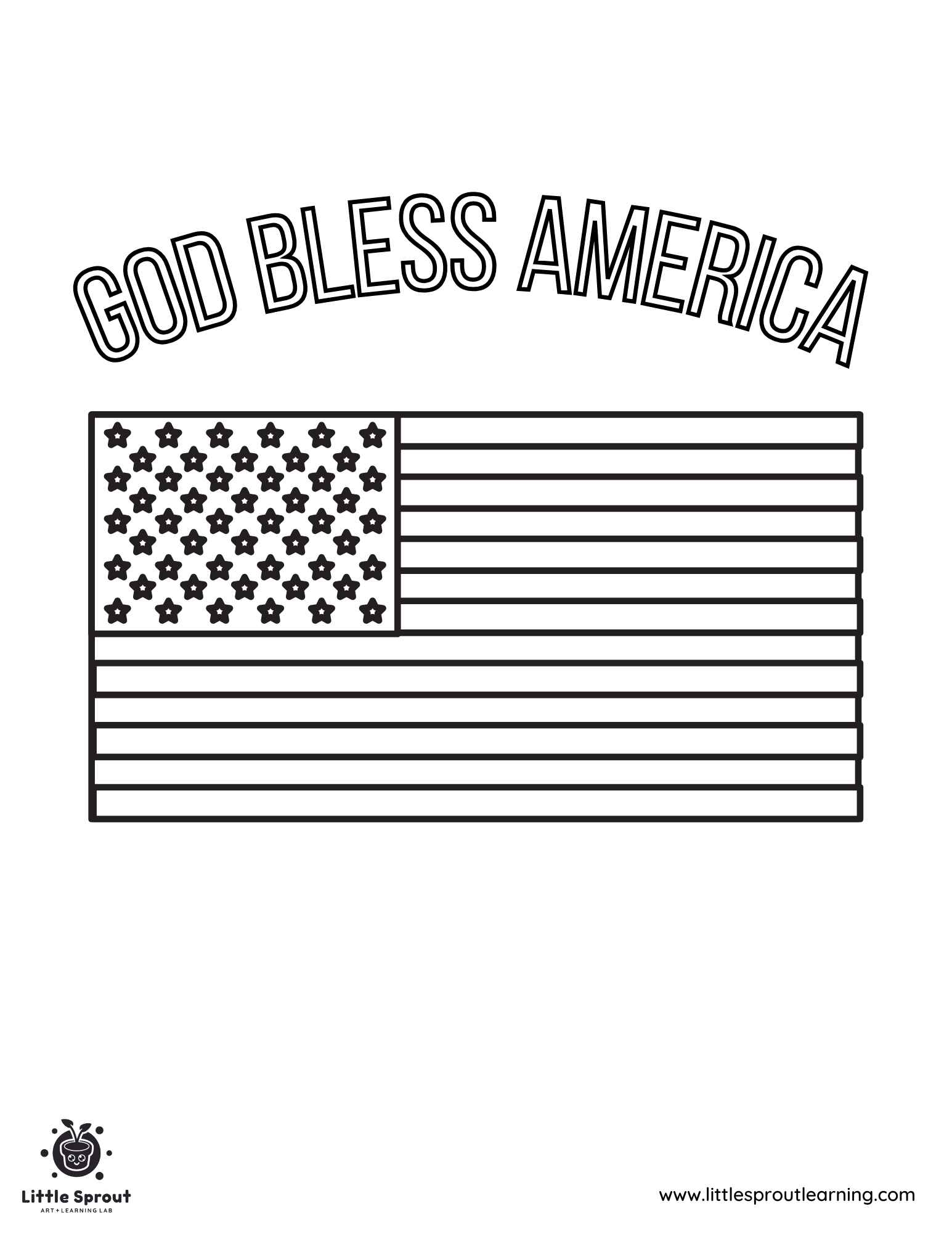 best 10 american flag coloring pages little sprout