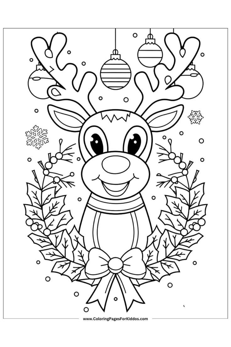 December Coloring Pages Printable