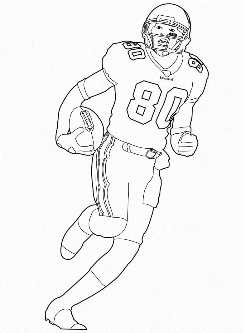 Center Football Player Coloring Page Download Print Or Color Online For Free