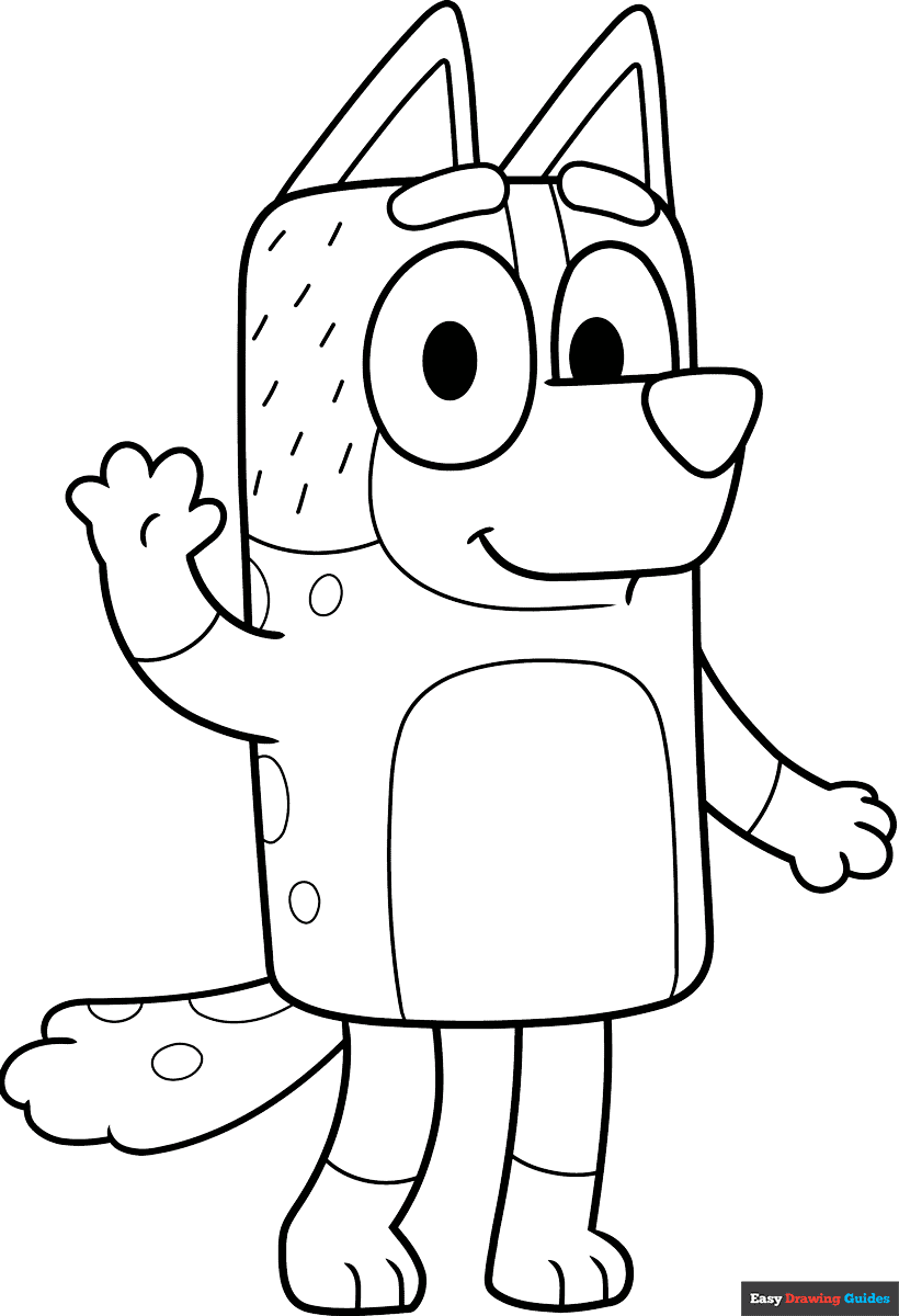 Chilli Free Coloring Page