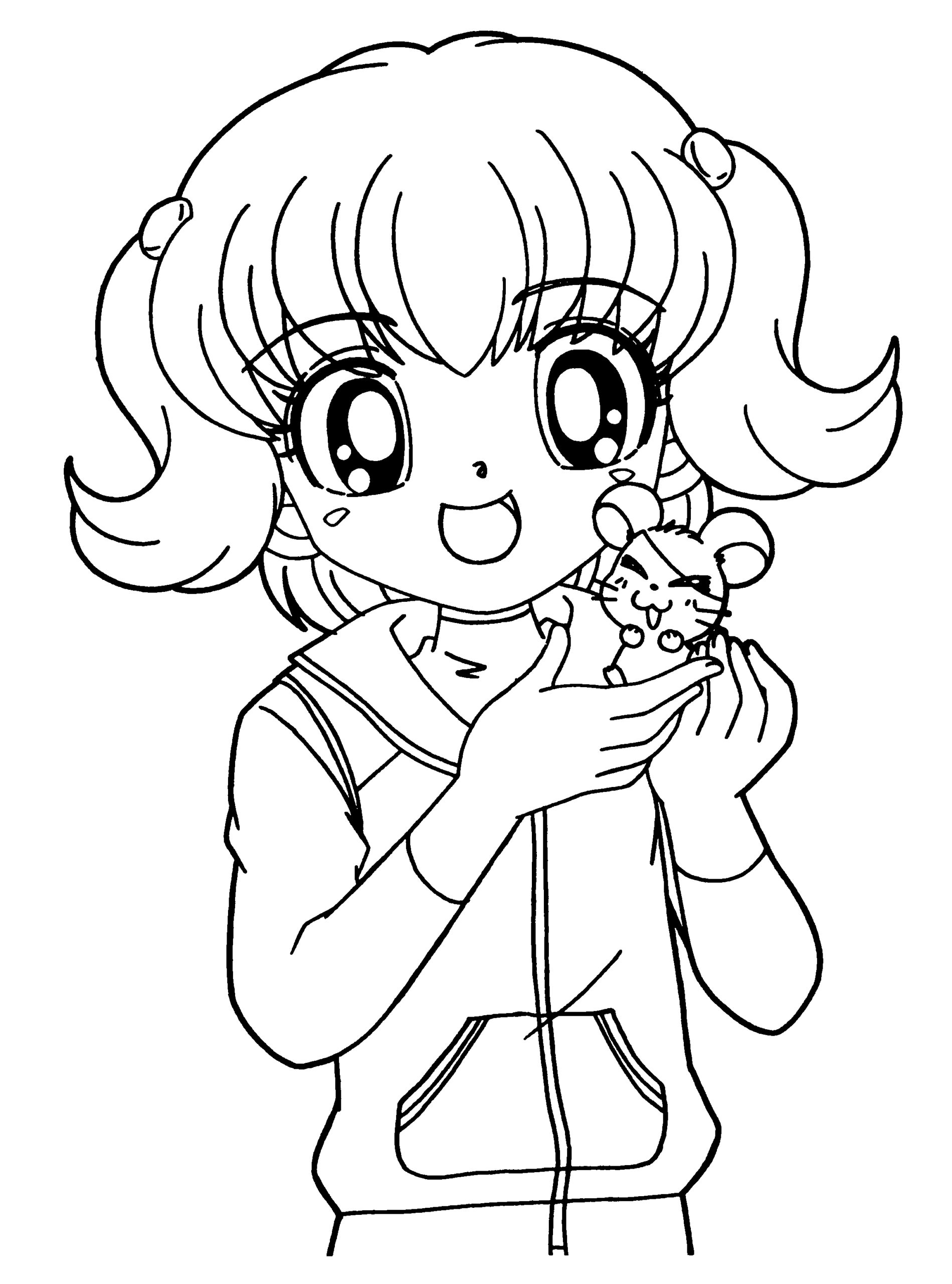 Free Printable Coloring Pages Anime