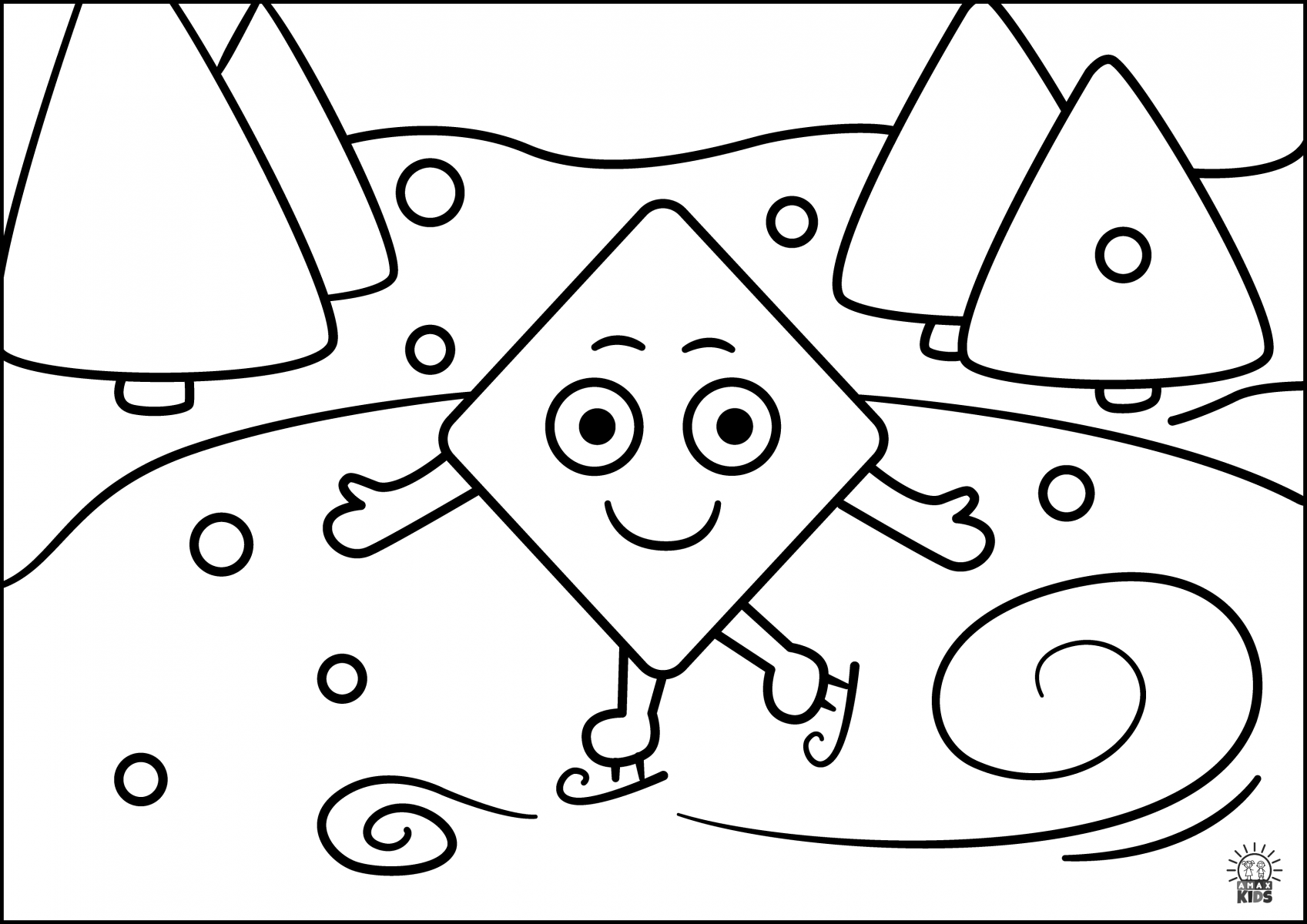 Printable Coloring Pages Shapes