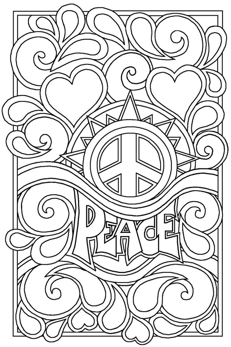 Coloring Pages Printable For Teens