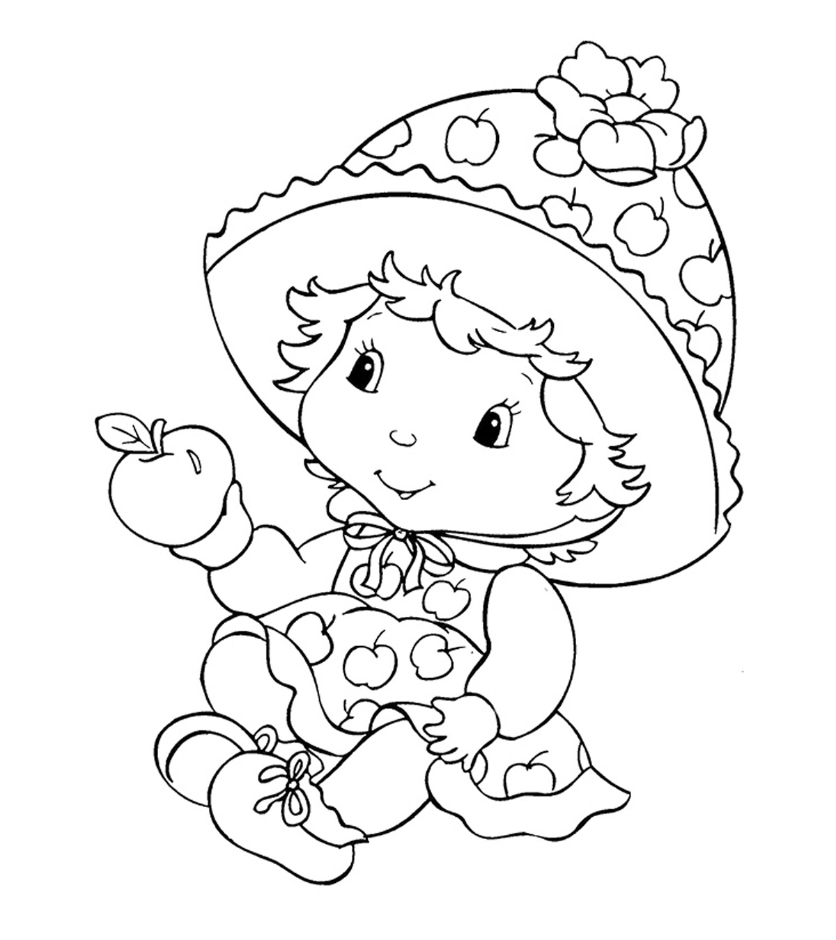 Coloring Pages Strawberry Shortcake Coloring Pages