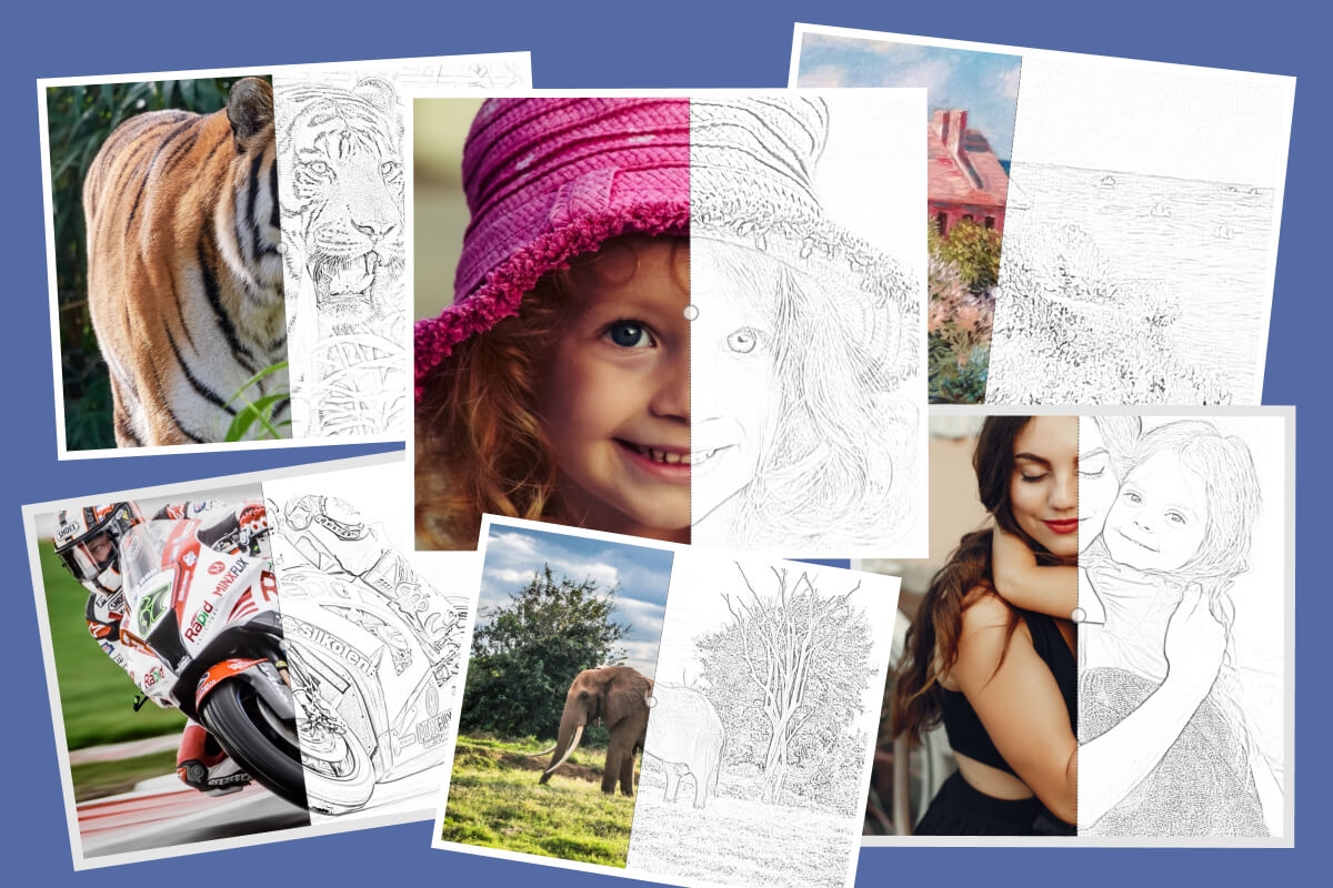 Convert Photo To Coloring Page Online Mimi Panda 5594011