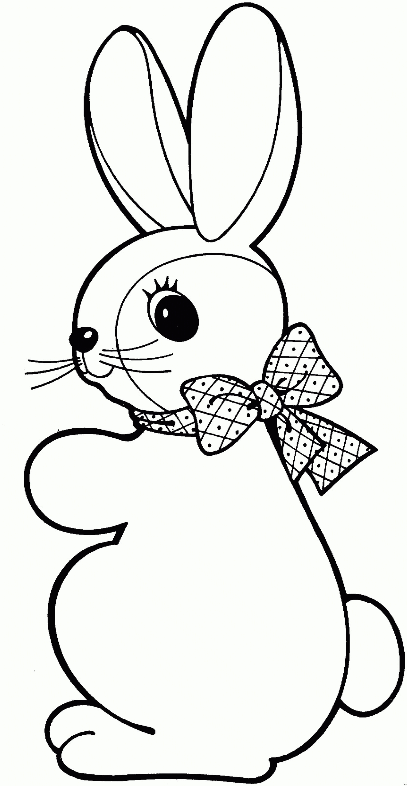 Rabbit Printable Coloring Pages