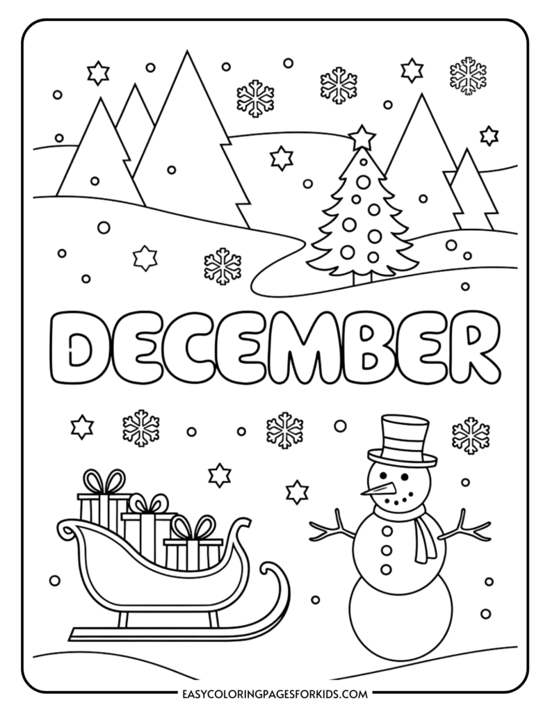 Christmas Coloring Pages Printables