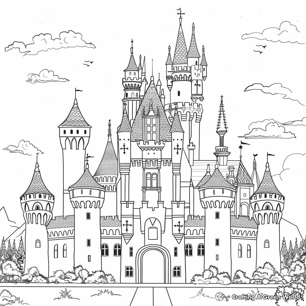 Descendants 4 Coloring Pages Printable