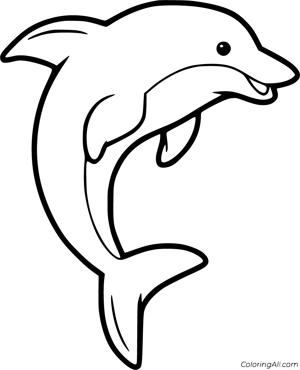 Dolphin Coloring Pages