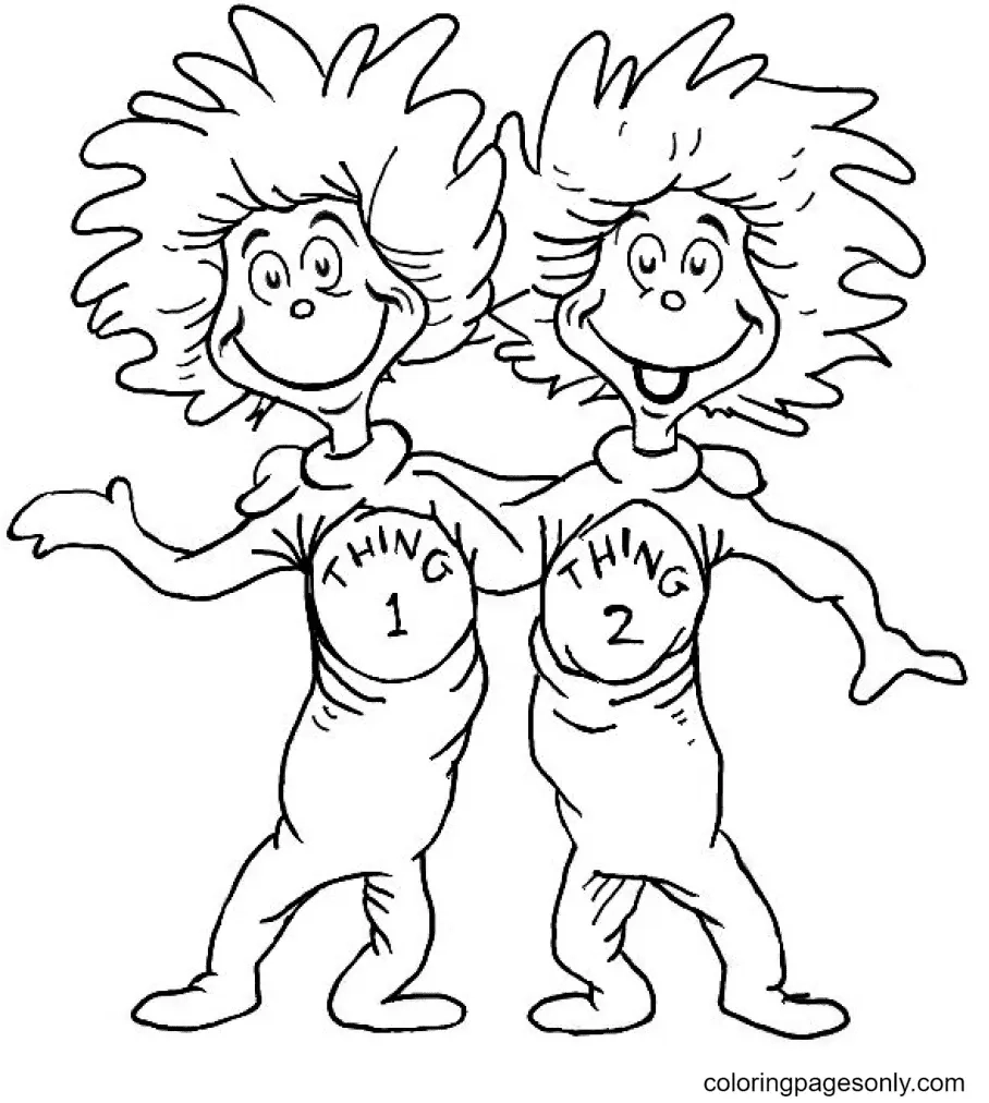 dr seuss coloring pages to print free printable coloring pages