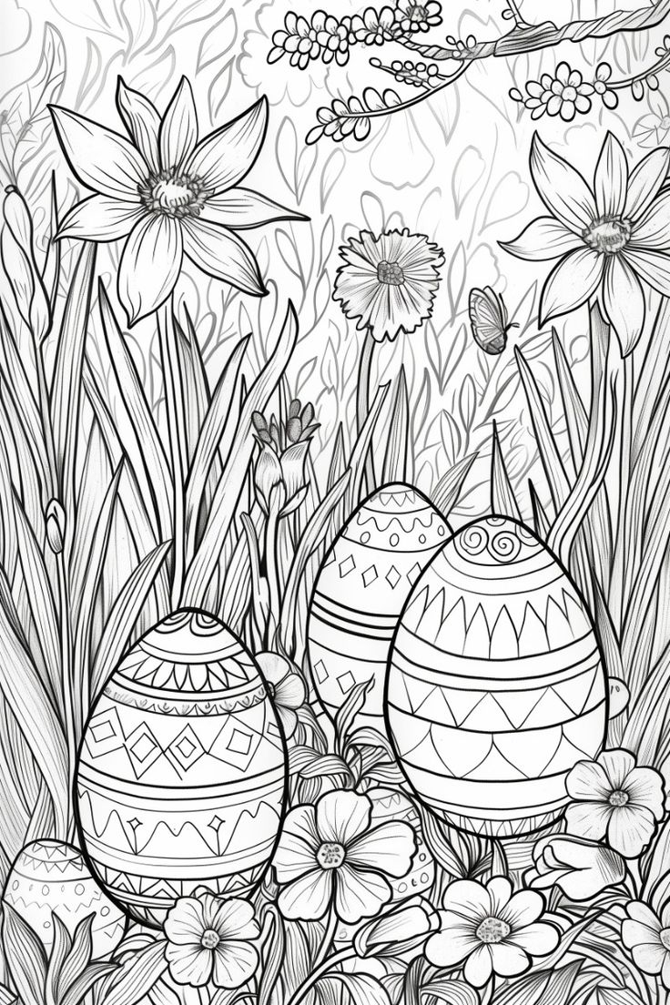 Easter Coloring Pages Printable Free