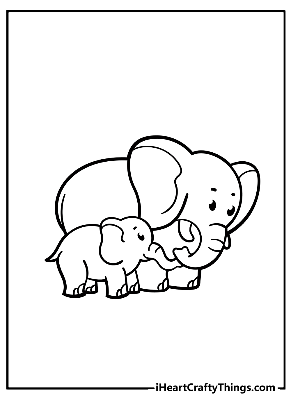 Elephant Coloring Pages 35 Printables To Download For Free