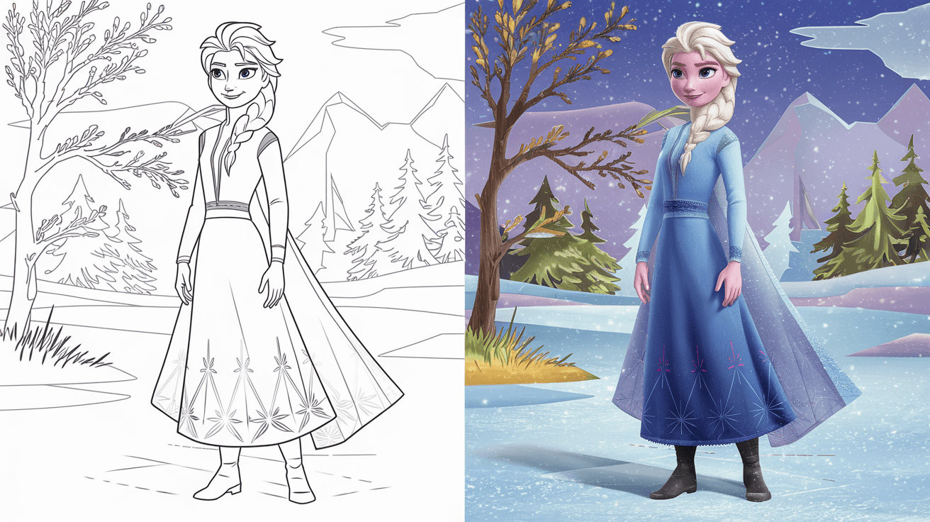 Frozen Coloring Pages Free To Print