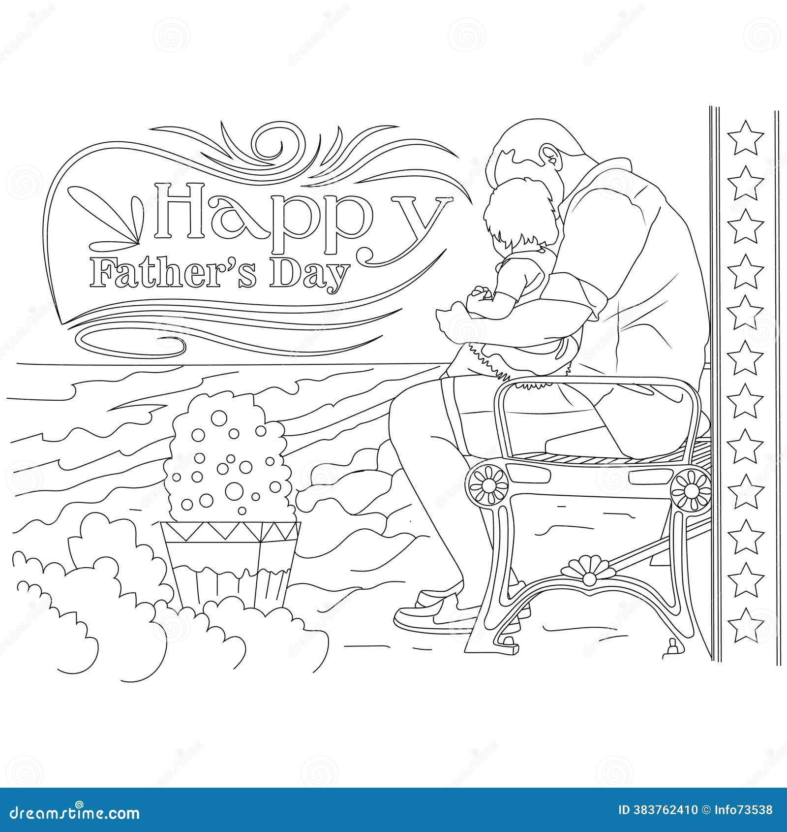 Printable Father's Day Coloring Pages