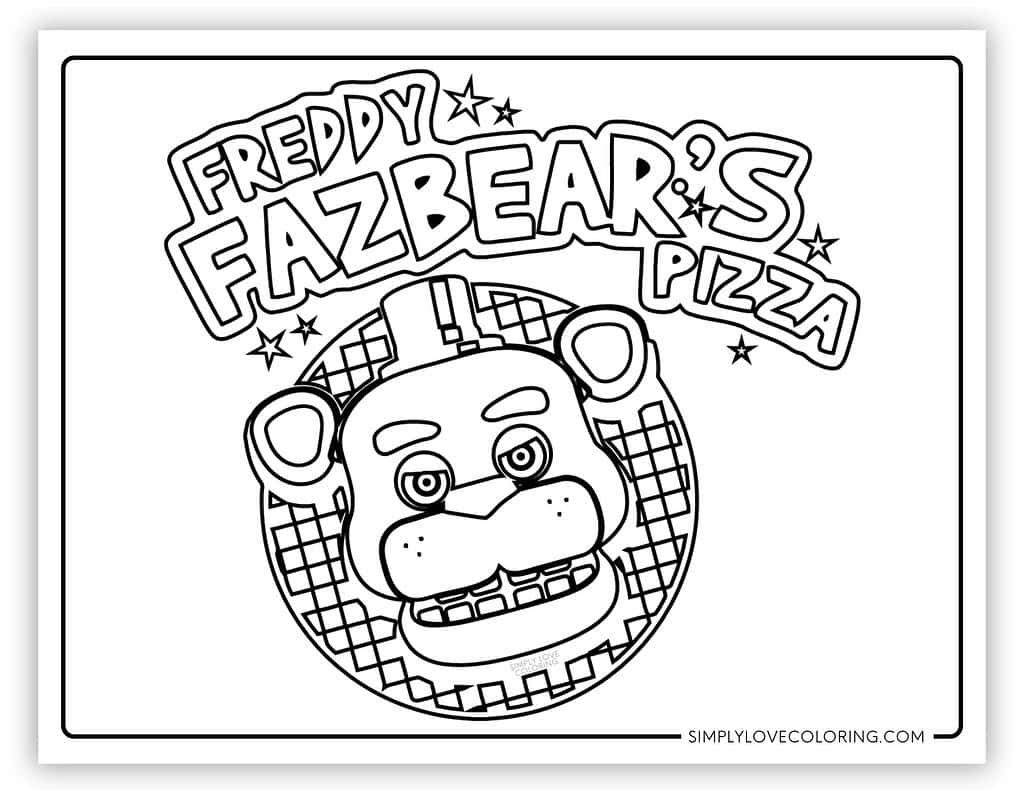 Fnaf Free Coloring Pages