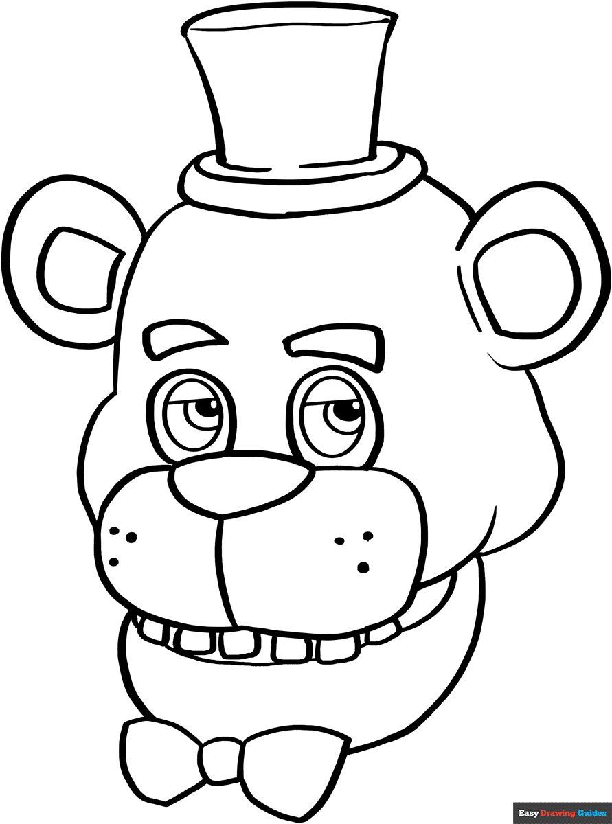 Fnaf Coloring Pages Printable
