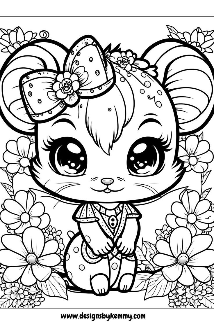 Cute Coloring Pages Free Printable