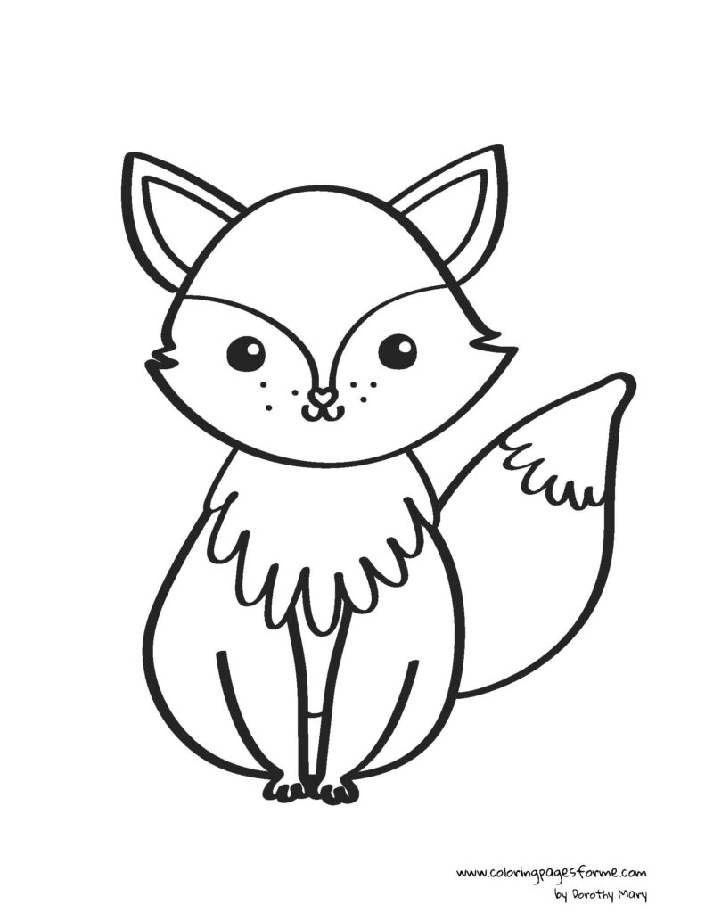 Free Coloring Pages Animals Printable