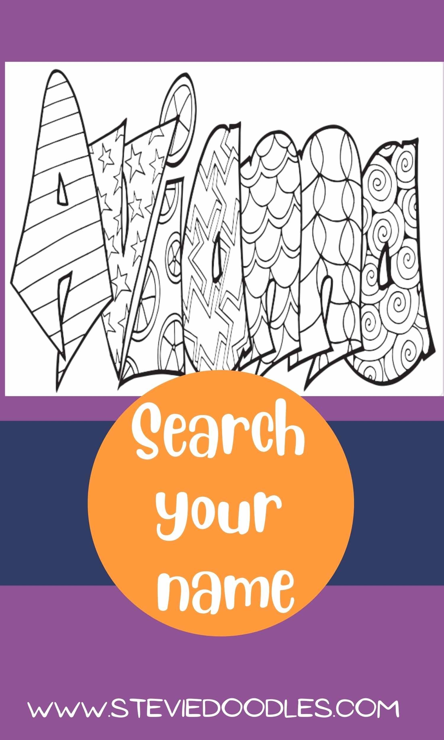Free Avianna Coloring Page Stevie Doodles