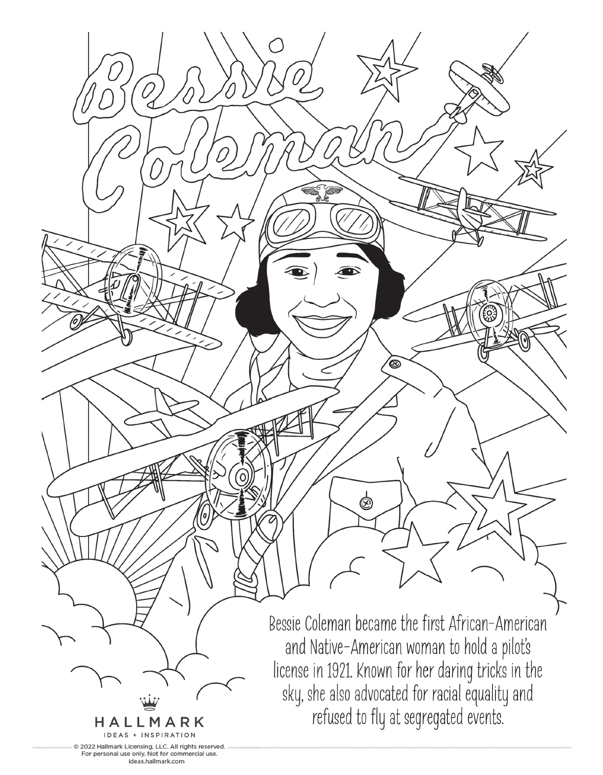 Free Black History Month Coloring Pages