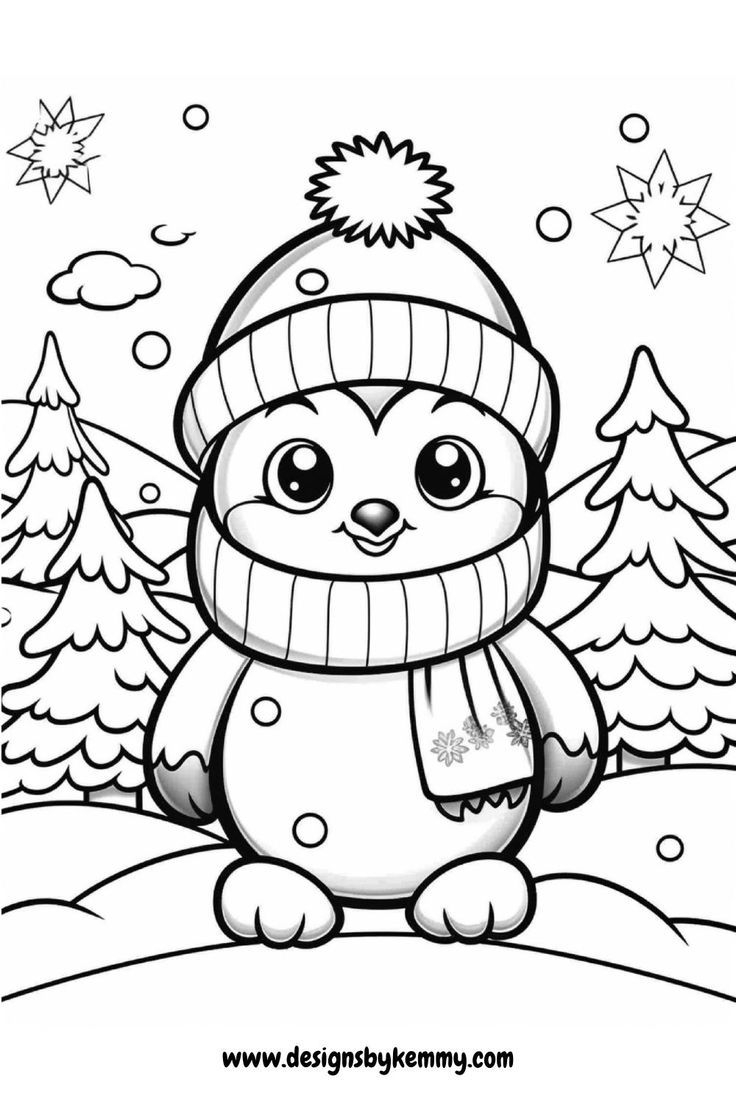Christmas Printable Coloring Pages Free