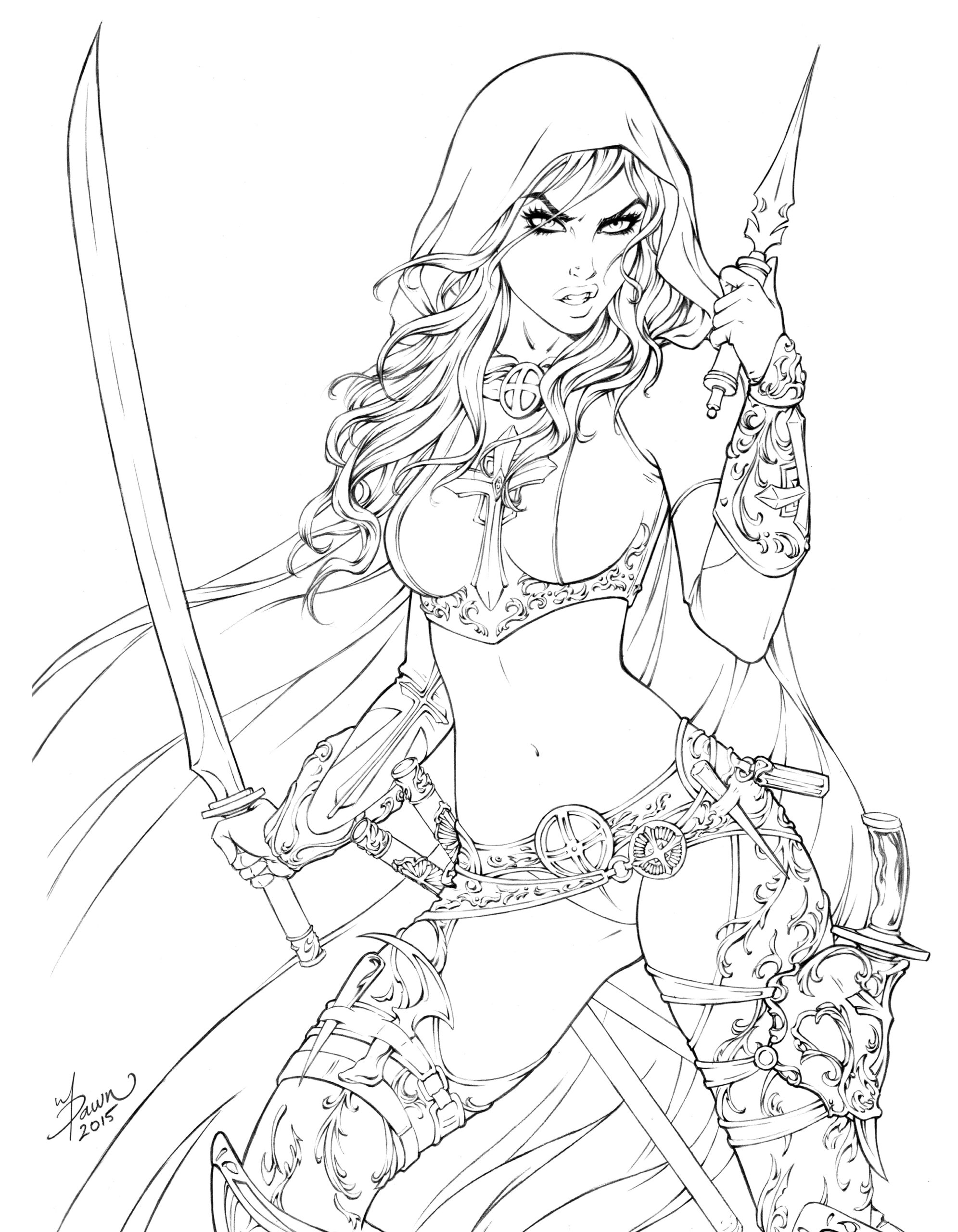 Free Digital Coloring Pages