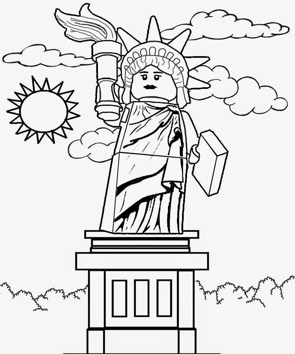 Lego Printable Coloring Pages