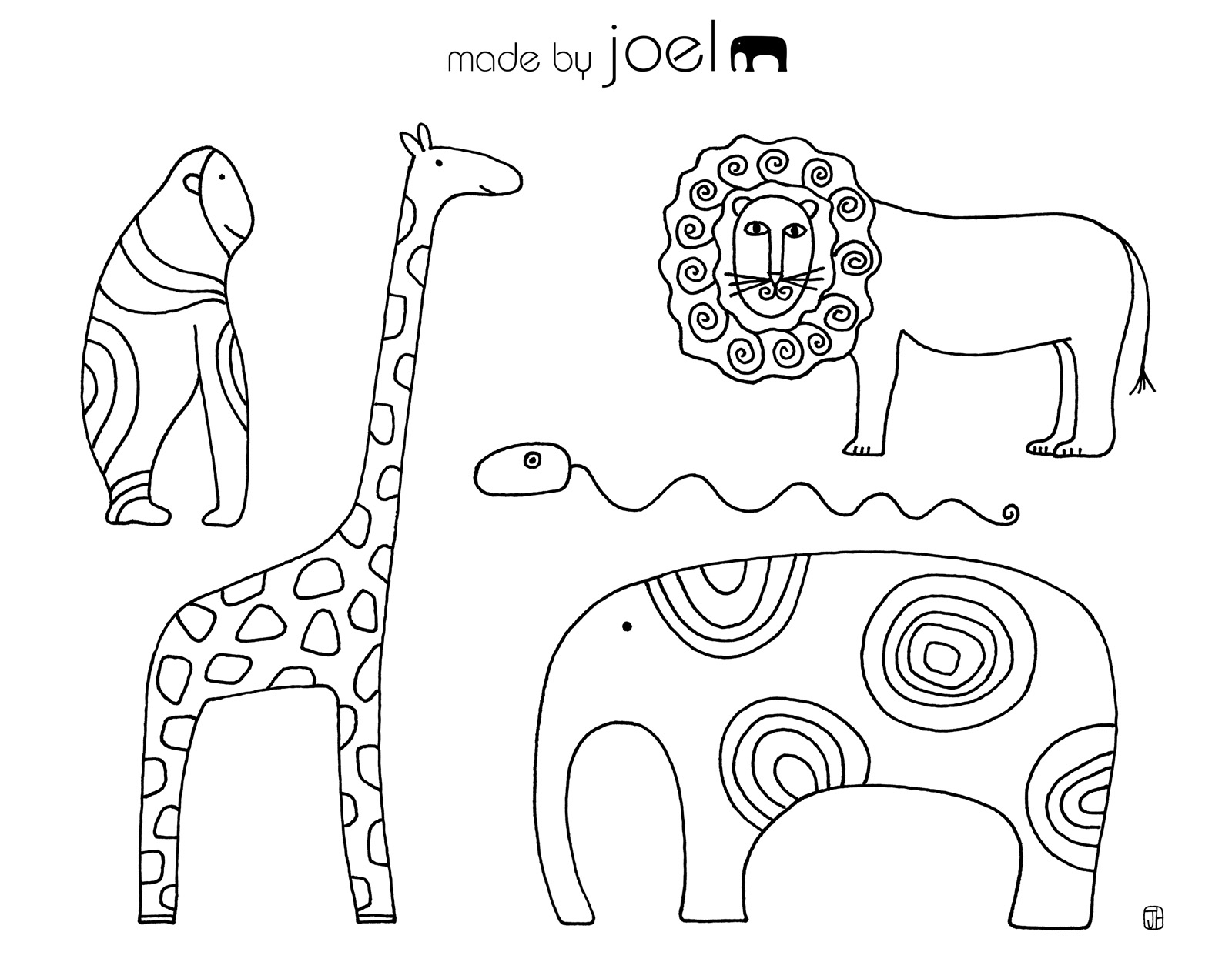 Free Coloring Activity Pages