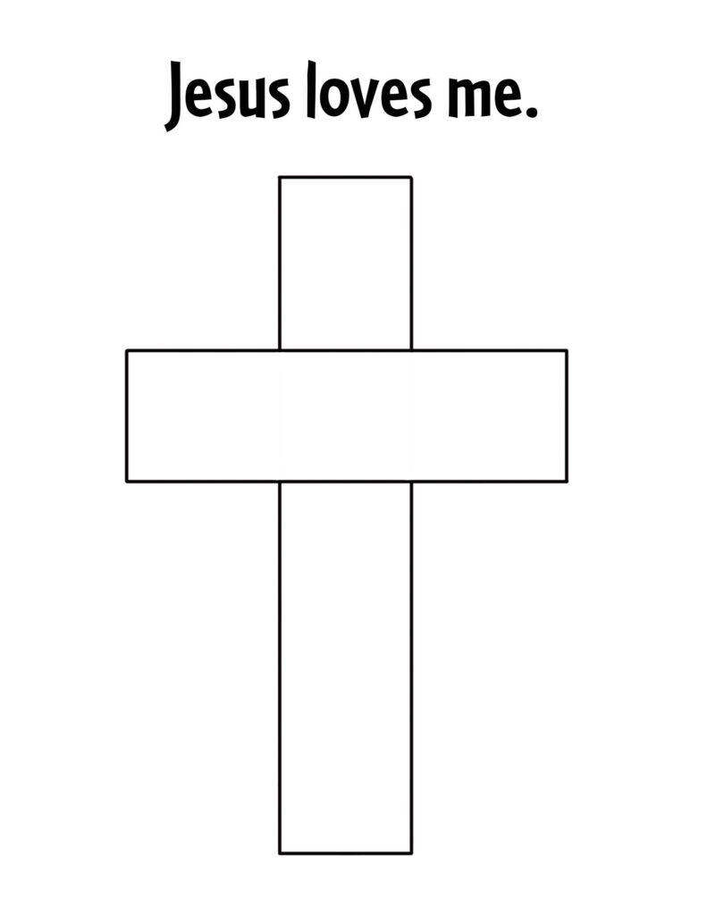 Cross Printable Coloring Pages