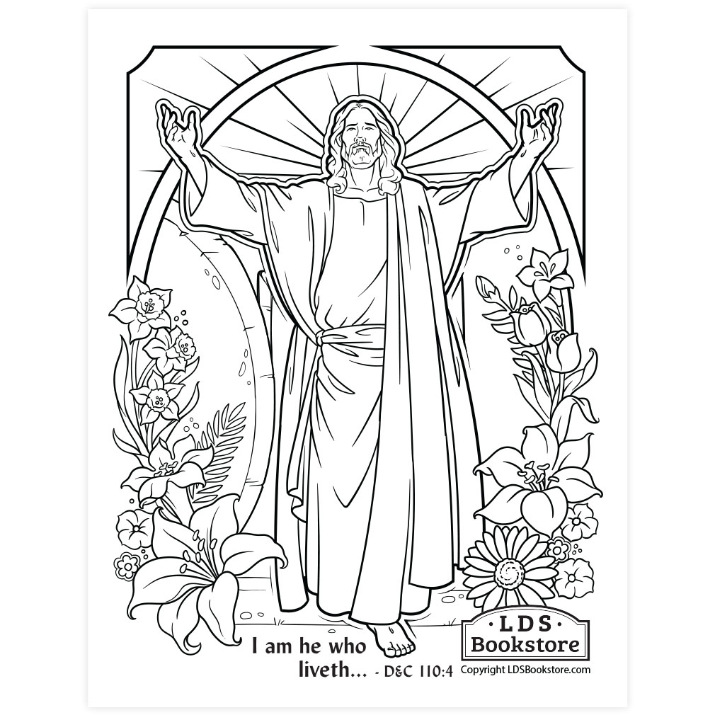 Free Printable Jesus Coloring Pages