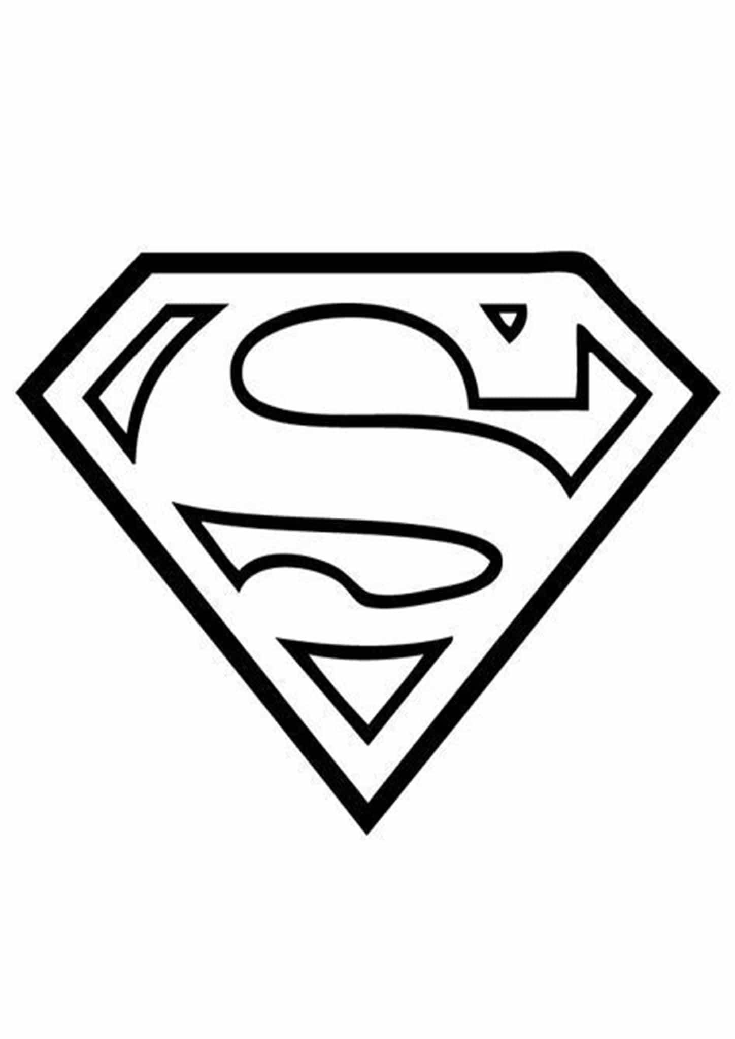 Superman Printable Coloring Pages