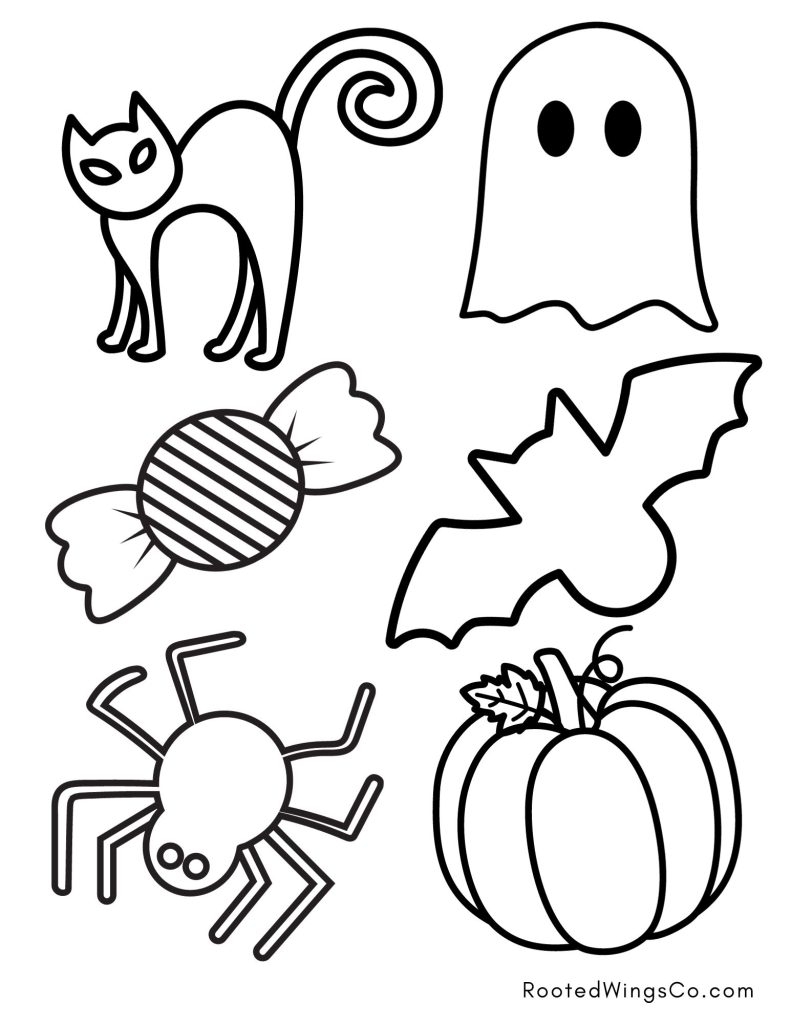 Free Halloween Coloring Page