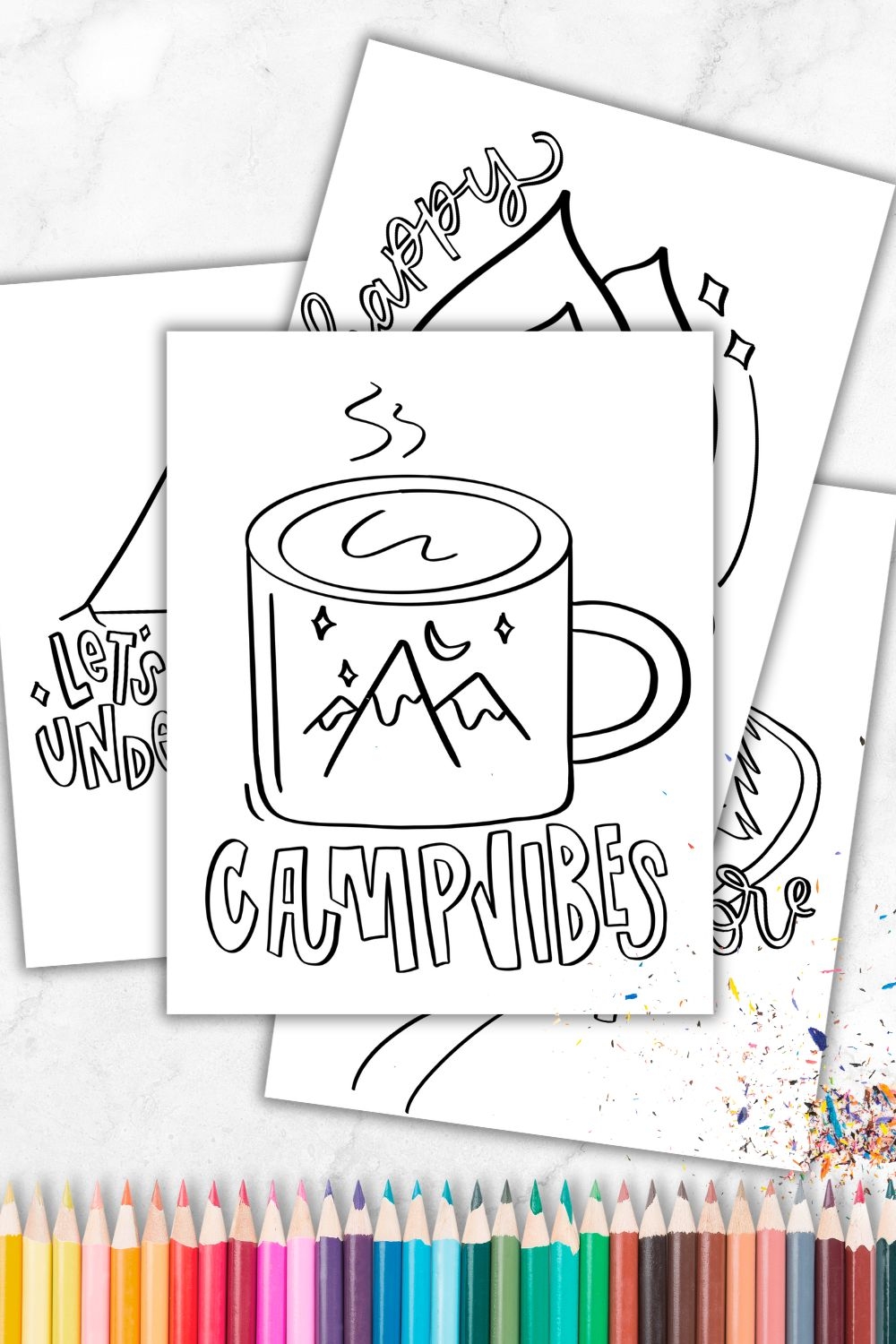 Camping Coloring Pages Free