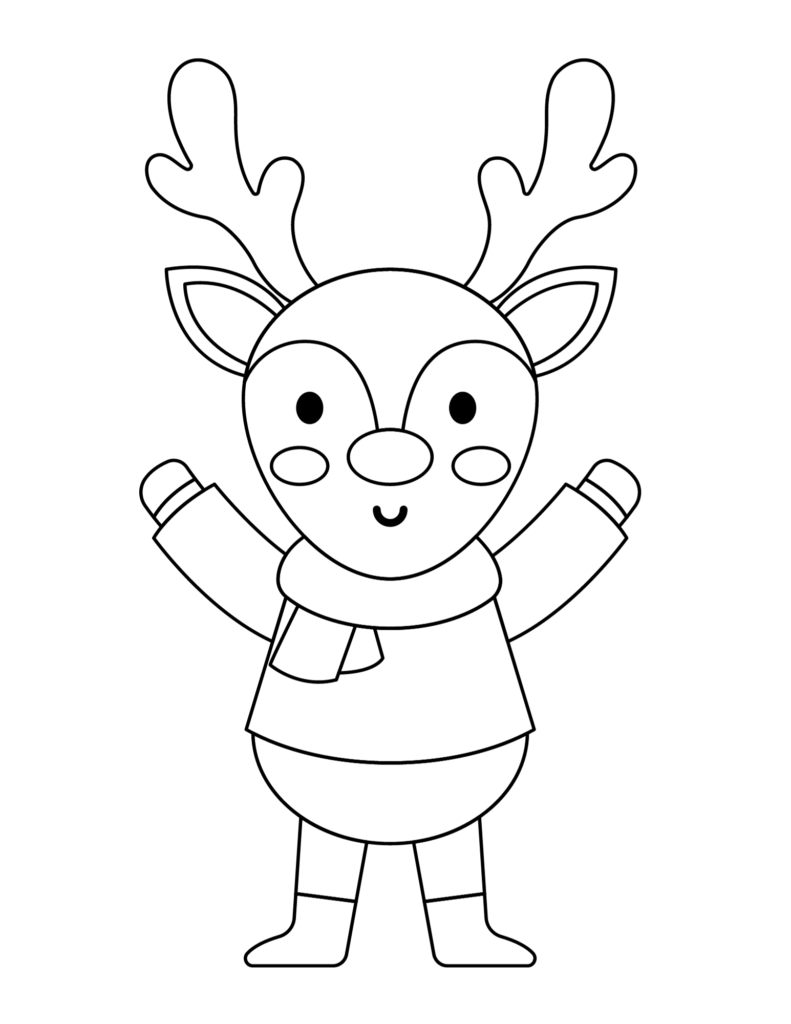 Christmas Pages To Color For Free