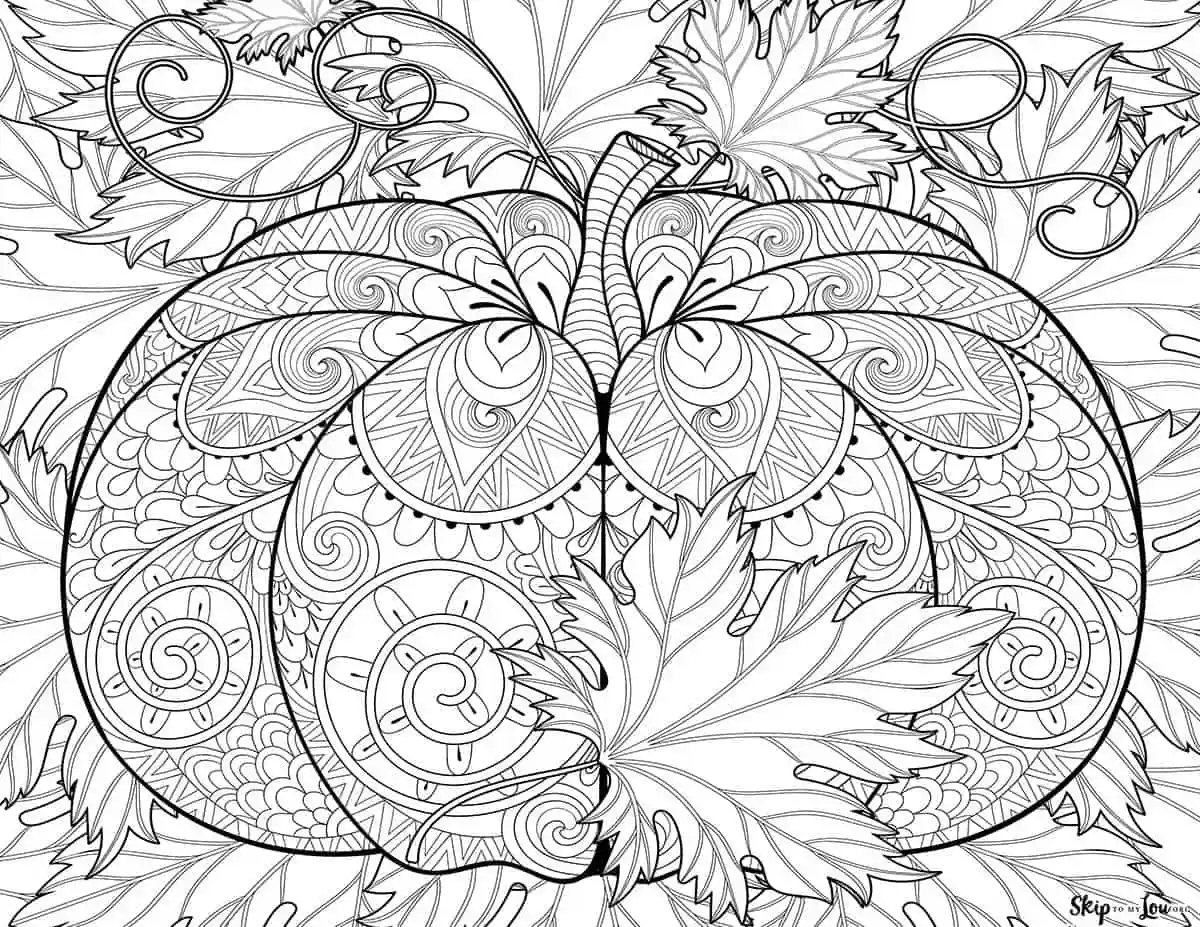 FREE Printable Fall Coloring Pages Skip To My Lou