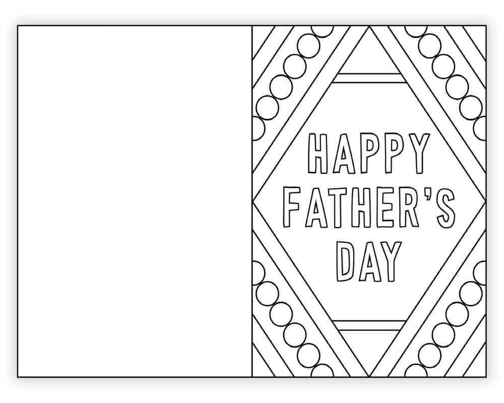 Fathers Day Coloring Pages Free Printable
