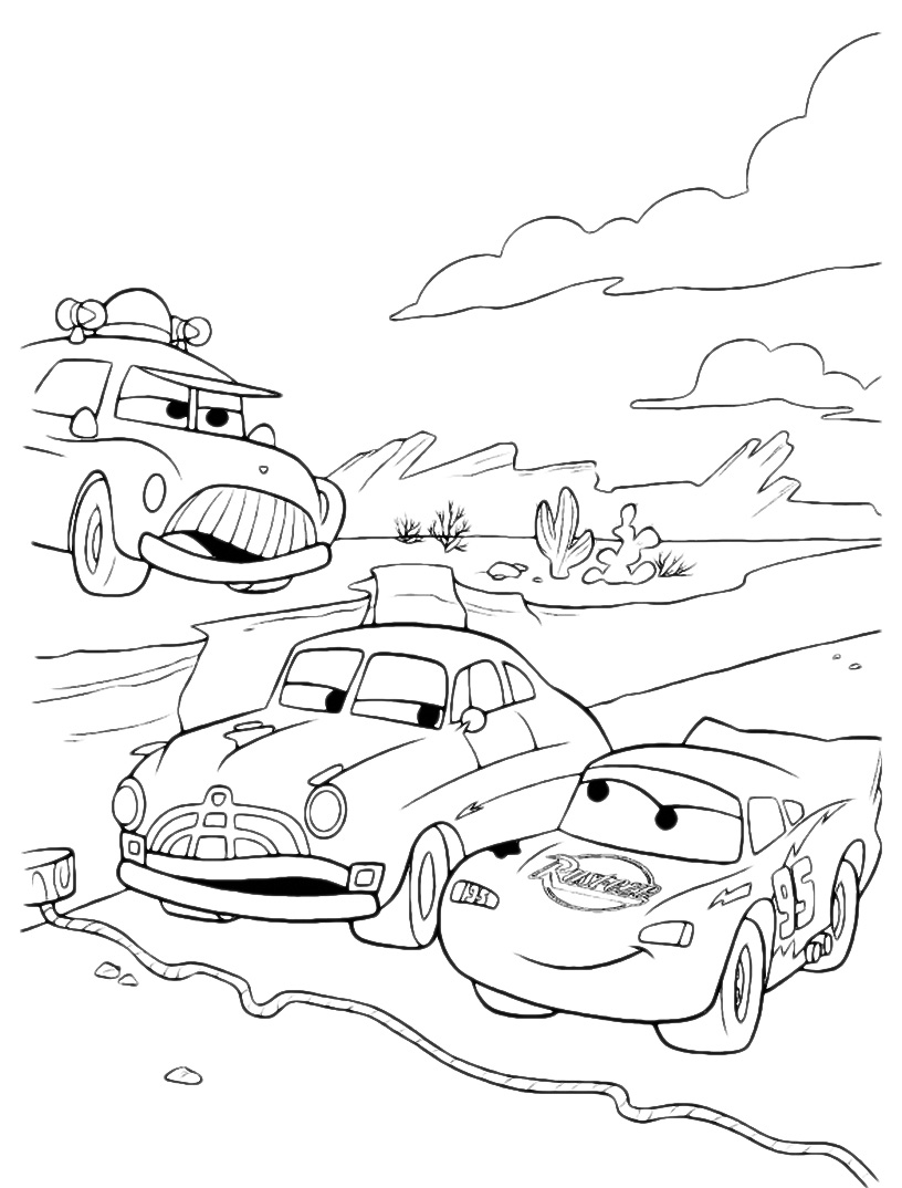 Lightning Mcqueen Coloring Pages Printable