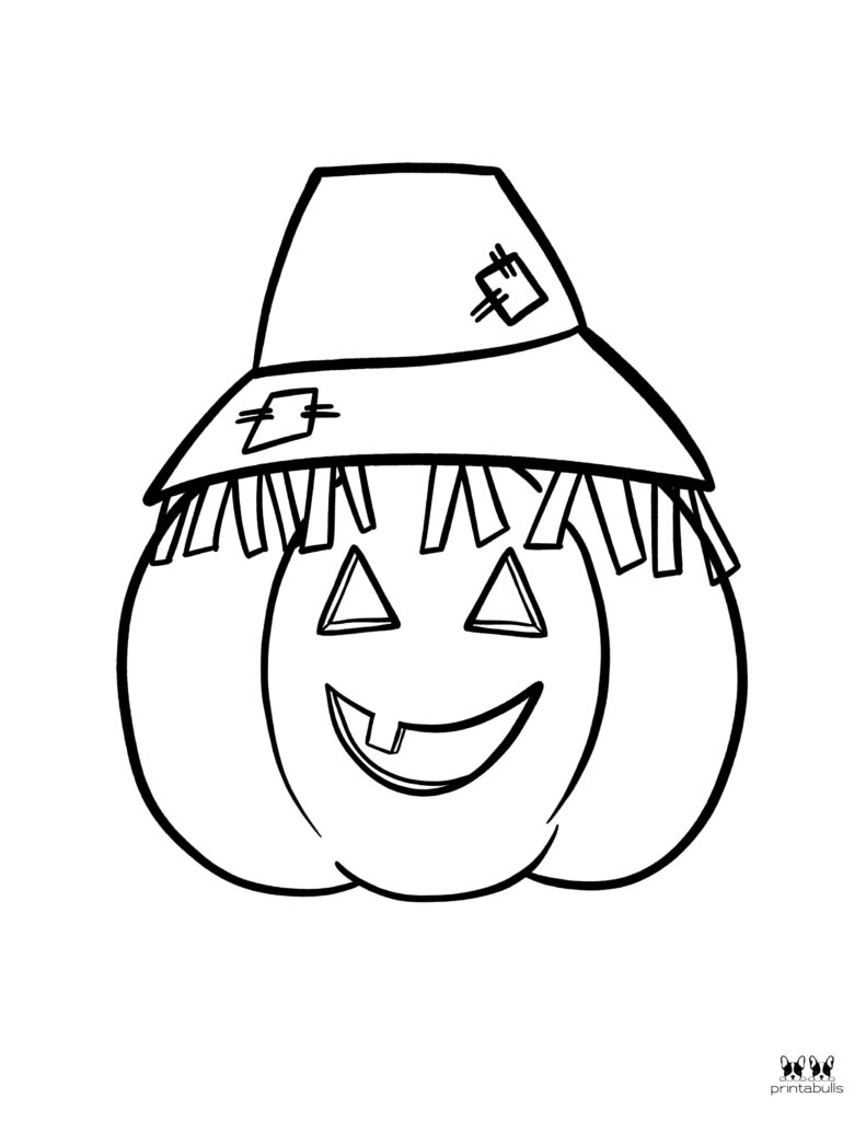 Pumpkin Coloring Pages To Print Free