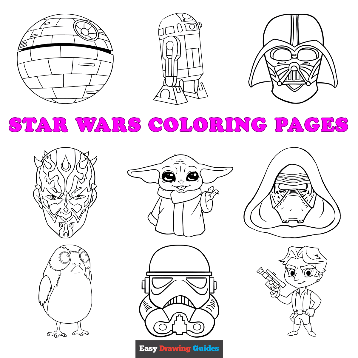 Free Star Wars Color Pages