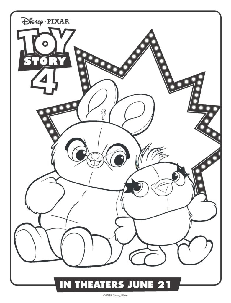 Printable Toy Story Coloring Pages
