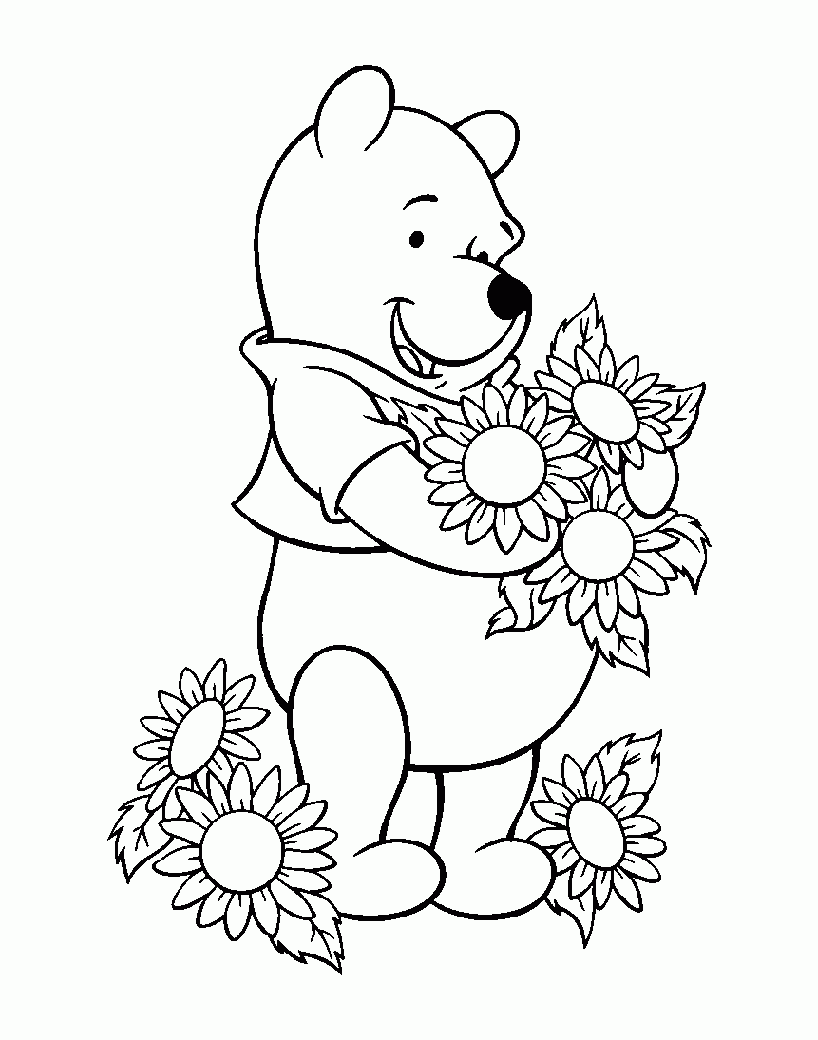 Free Printable Winnie The Pooh Coloring Pages