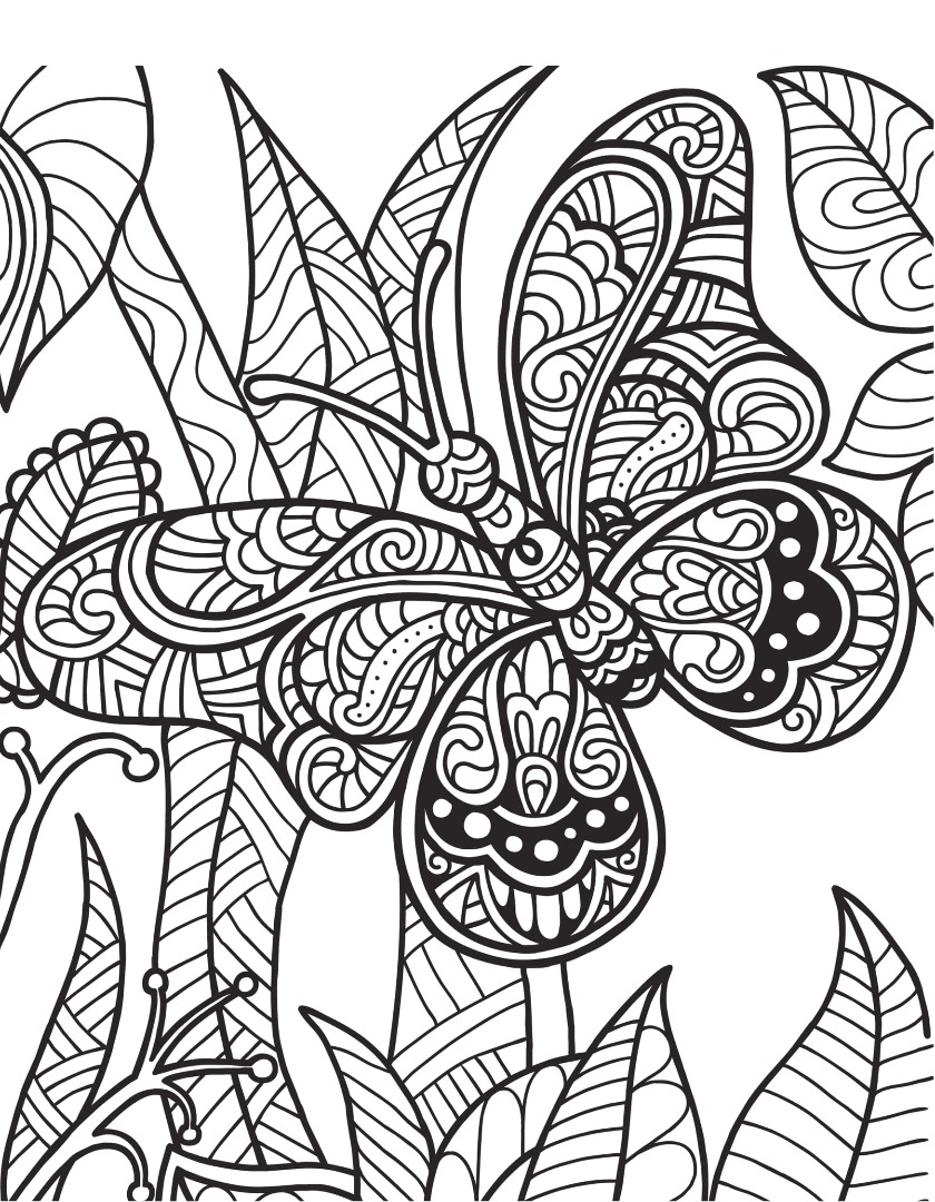 Freebie Friday Wild Animals Adult Coloring Book TY Page