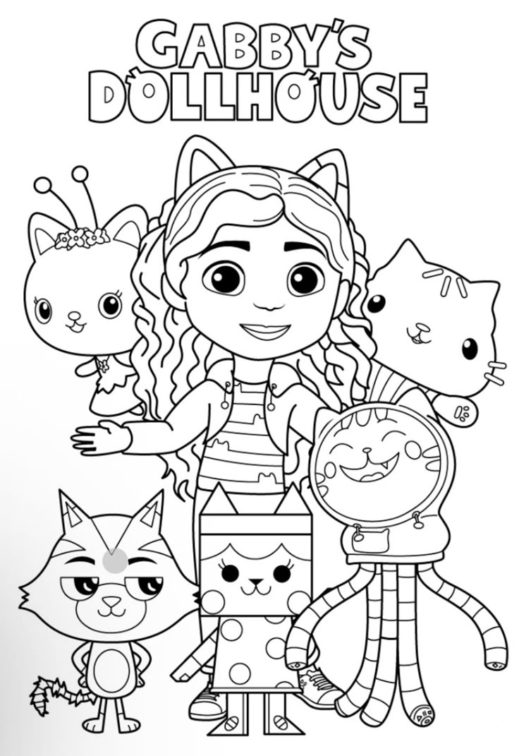 Gabby s Dollhouse 45 Pages Free Downloaded