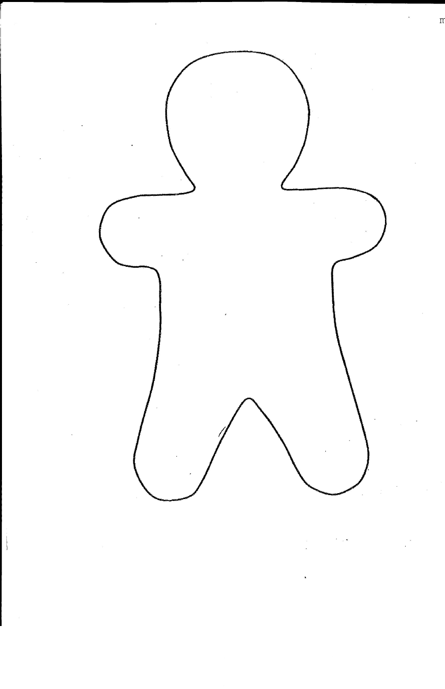 Gingerbread Printable Coloring Pages