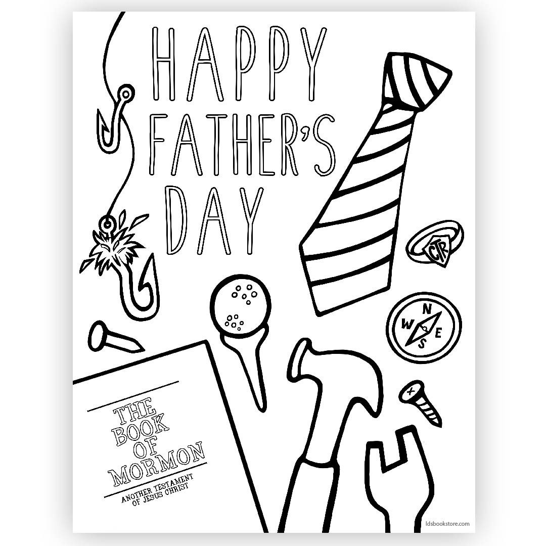 Free Printable Father's Day Coloring Pages