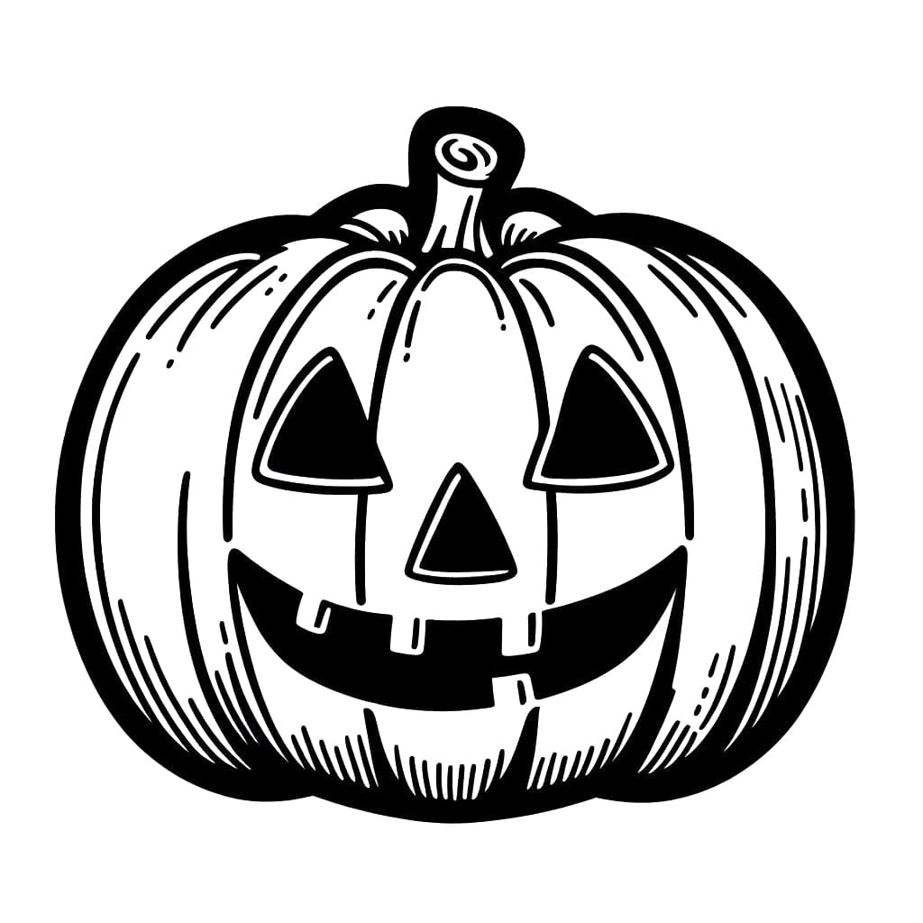 Jack O Lantern For Halloween Coloring Page Download Print Or Color Online For Free